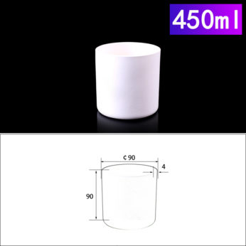 (LYN450) Cylindrical Alumina Crucible, 450ml, φ90x90mm (1pc/ea)