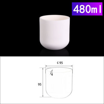 (LYN480) Cylindrical Alumina Crucible, 480ml, φ95x95mm (1pc/ea)